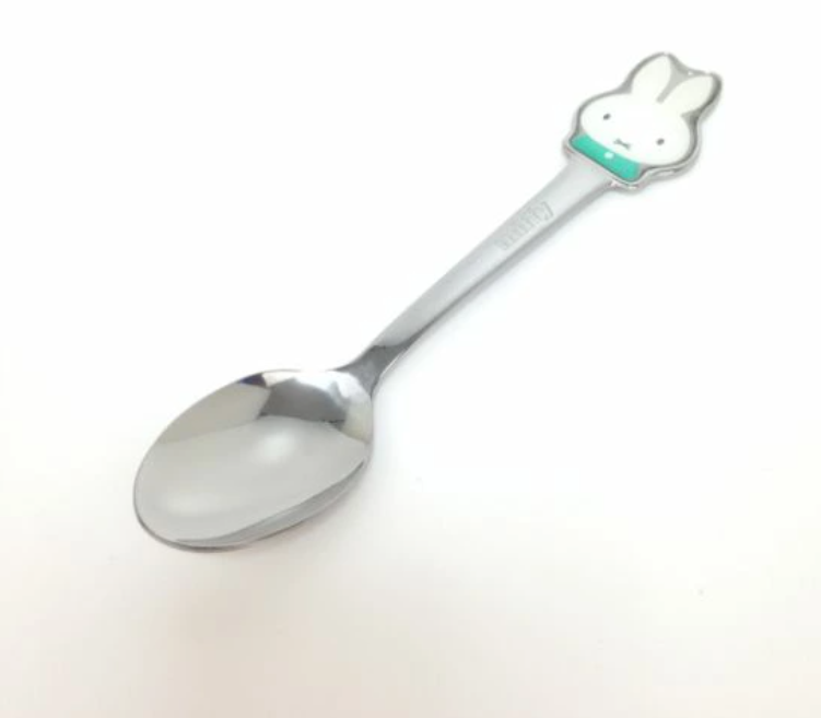 Miffy Spoon and Fork Green Happiness Kitchenware