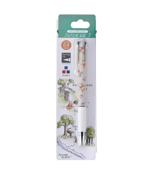 Juice Up 3 in 1 Gel Pen Disney Pooh Beige