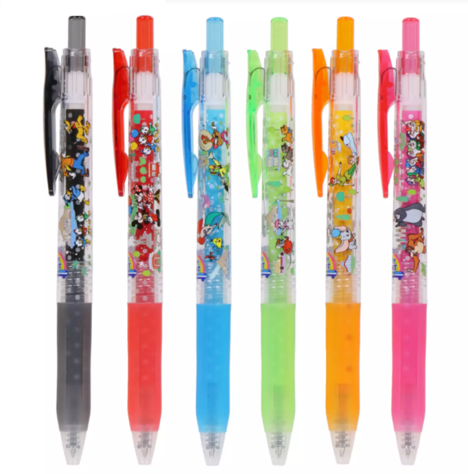 Tokyo Disney Resort Sarasa 0.5mm Ballpoint Pen - Mickey Mouse and Friends