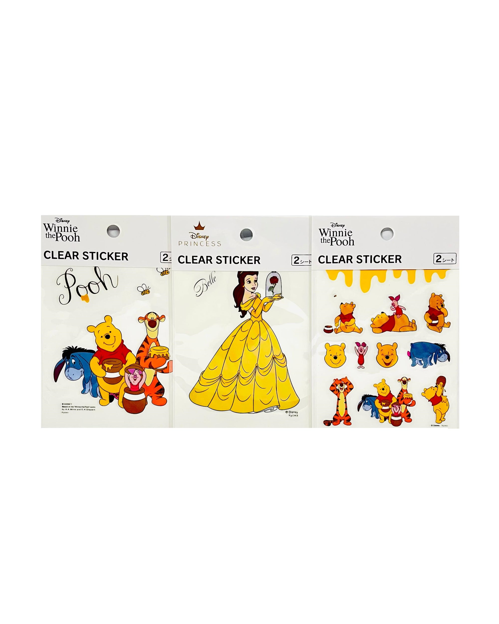 Kyowa Disney Clear Sticker 2 Sheets
