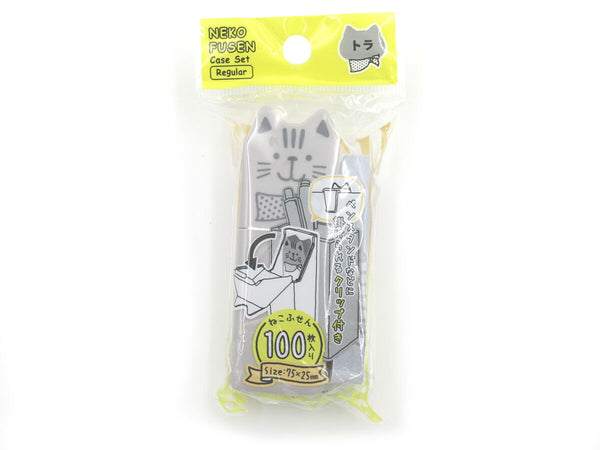 Daiso Neko Fusen Cat Sticky Case Set Regular - tokopie