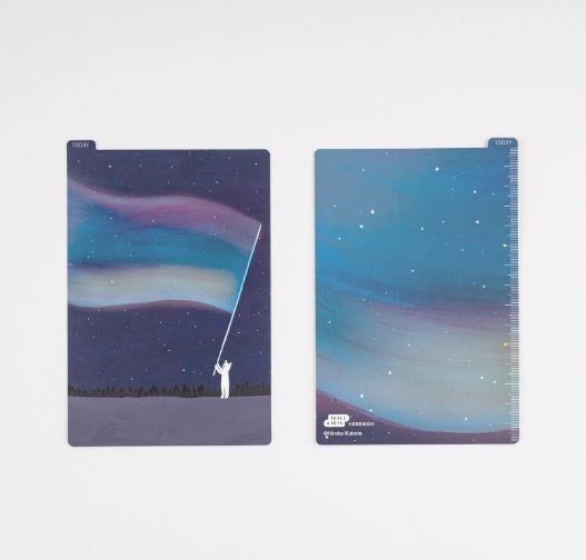 Hobonichi Pencil Board Hiroko Kubota Plastic Sheet A6 Size