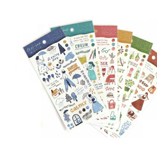 Mind Wave Sticker Play Ink