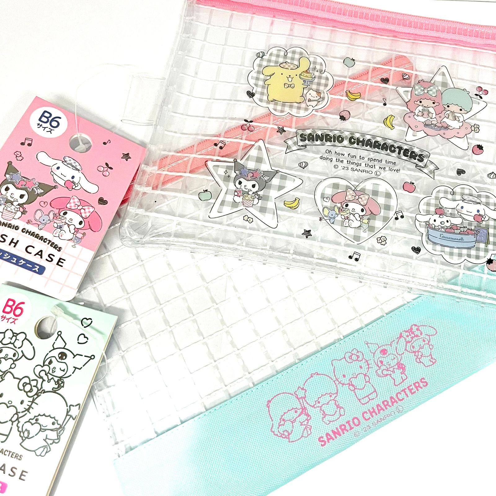 Sanrio Characters B6 Mesh Case