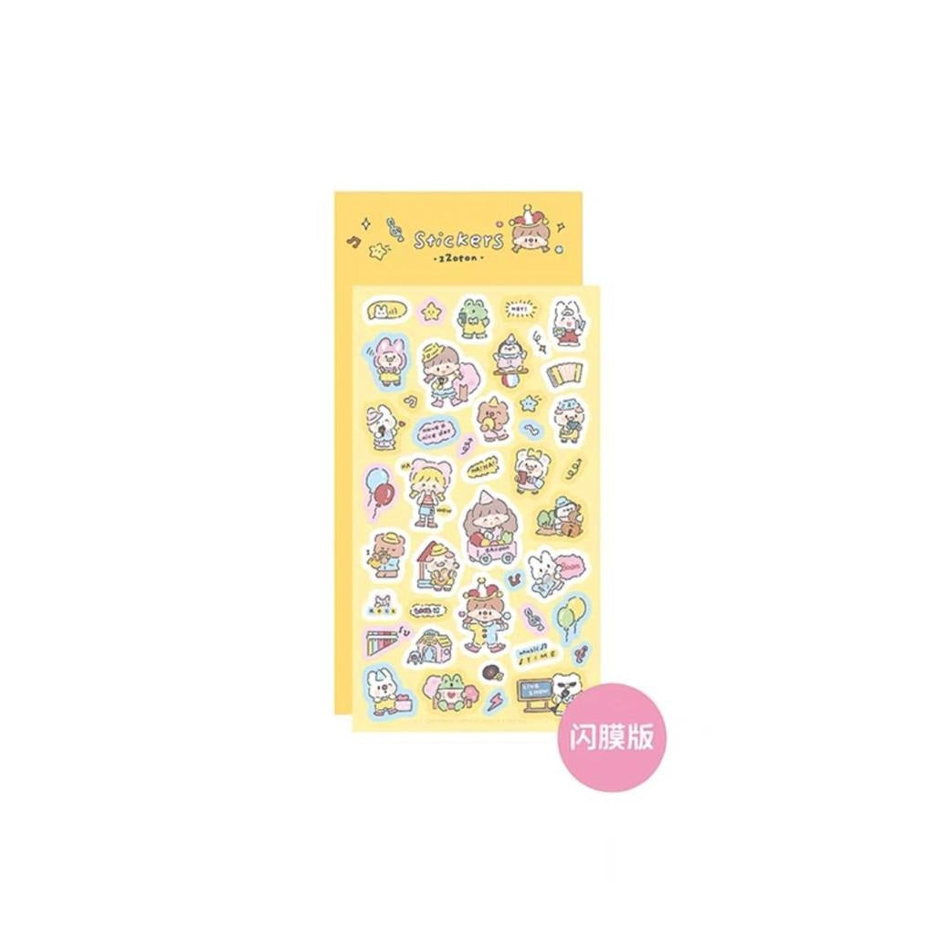 Molinta Glitter Sticker Summer Set Zzoton - tokopie