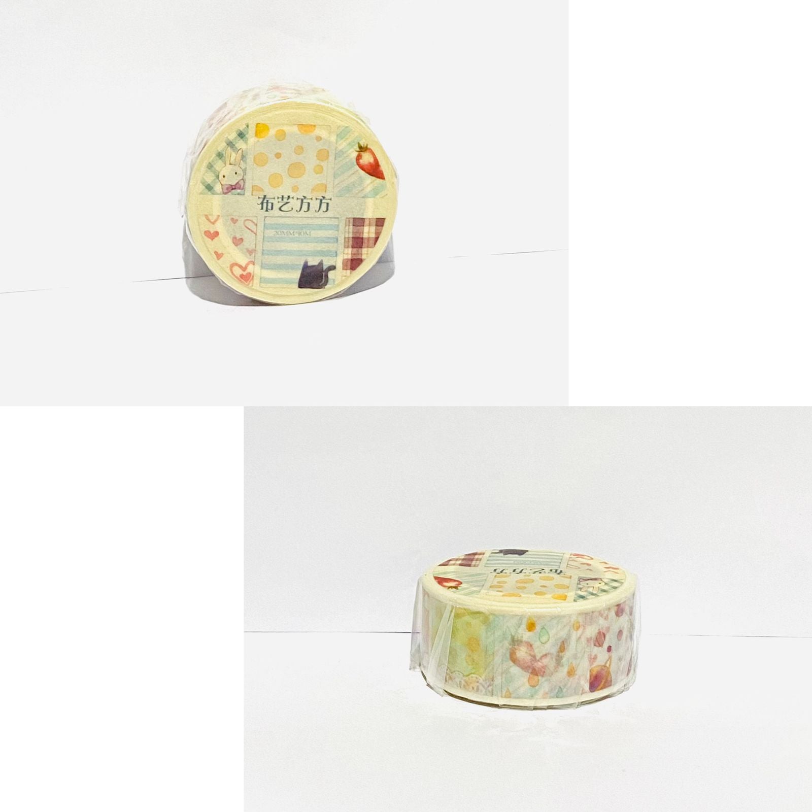 Fangfang Fabric Washi Masking Tape Cute Design