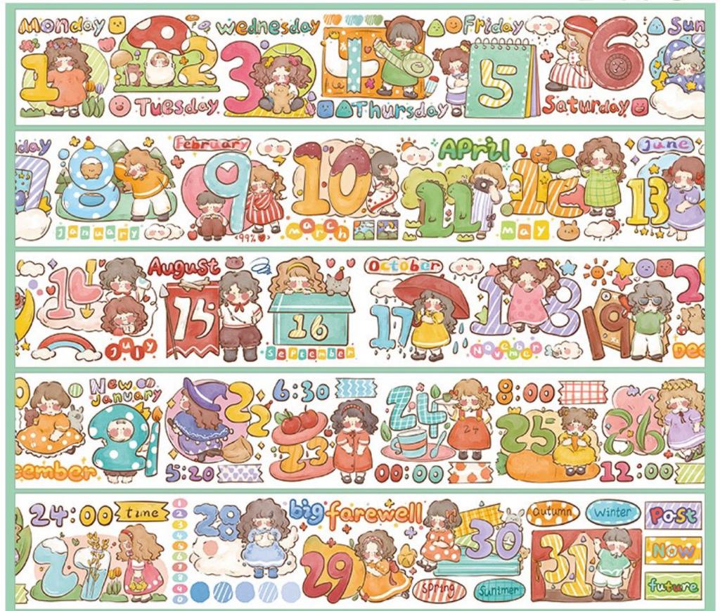 Xing Mian Vegina 140cm Washi Sampler - tokopie