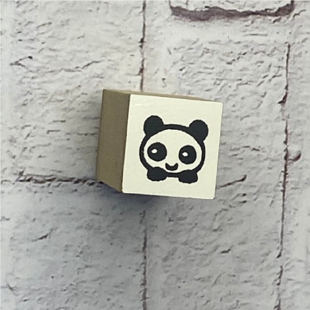 Rubber Stamp - Mini Panda