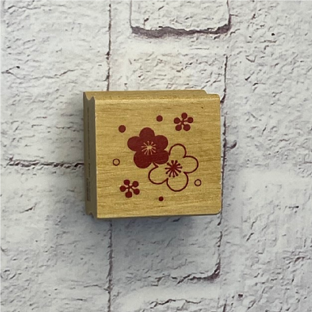 Kodomo No Kao Rubber Stamp - Flower Bloom