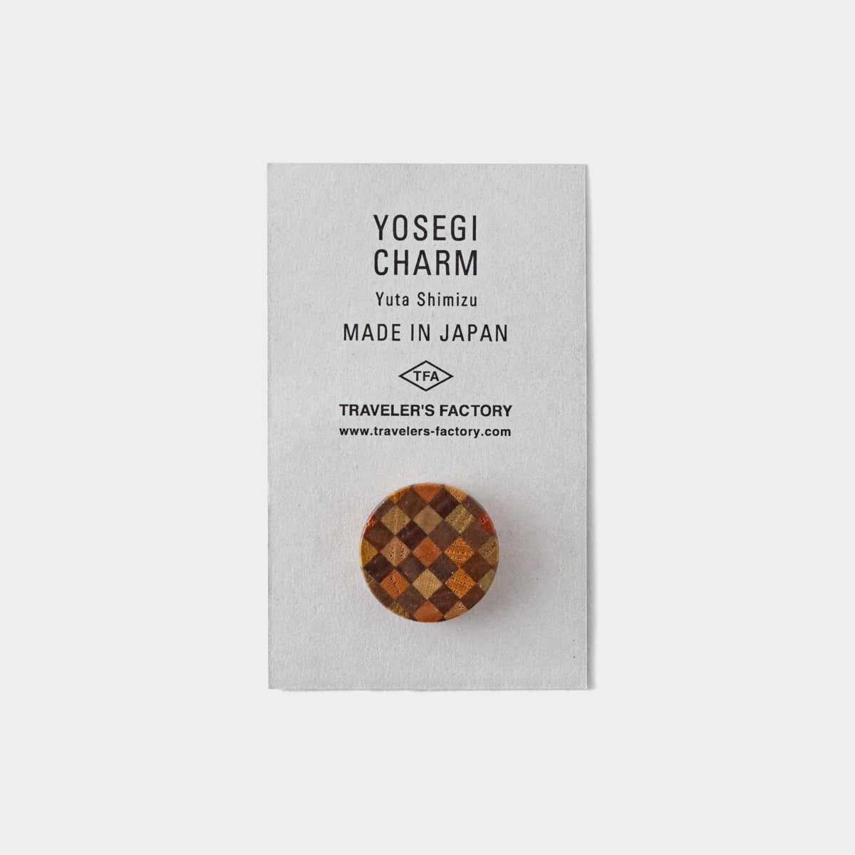 Traveler's Notebook Yosegi Limited Charm Dark Brown