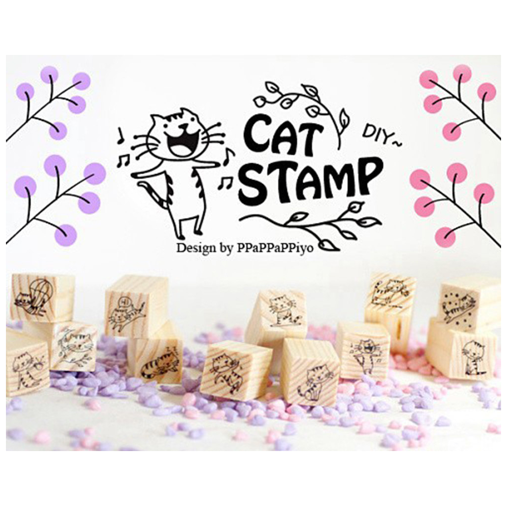 Cute Mini 12 Pieces Stamps