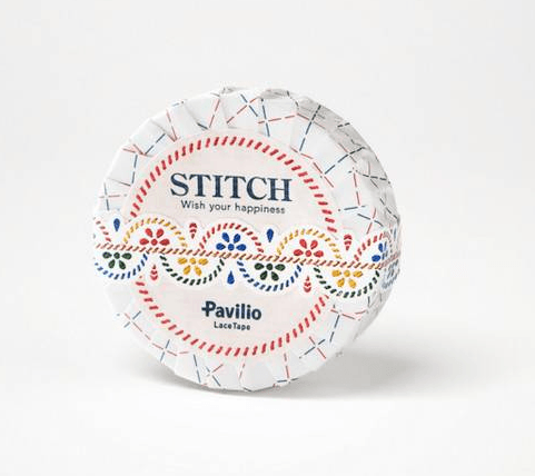 Pavilio Stitch Die Cut Lace Tape Jolly - tokopie