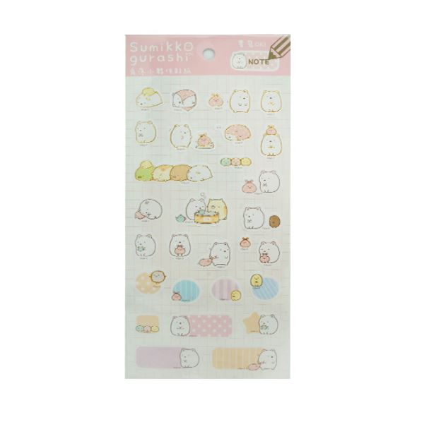 San-X Sumikko Gurashi Sticker Note - tokopie