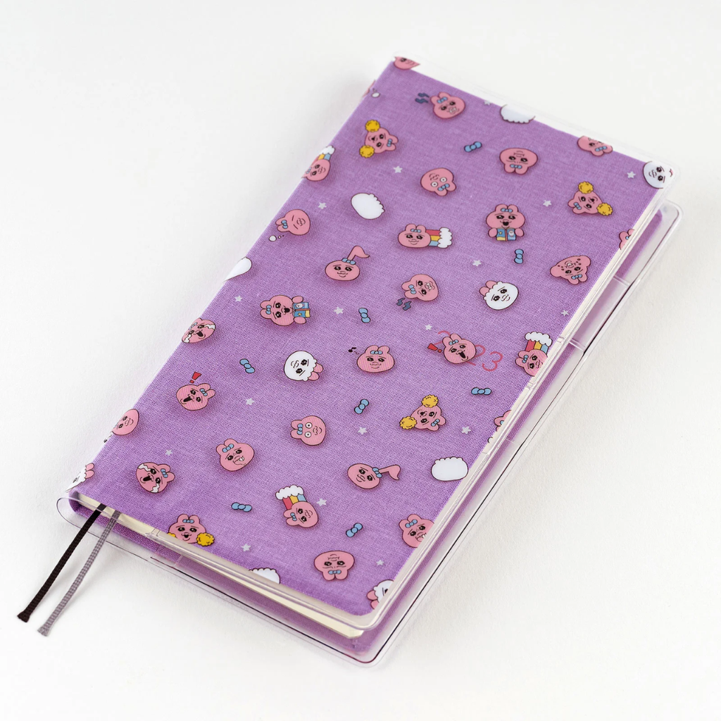 Daisy Floral Embroidery Cover for 2024 Planner, Notebook, Journal, Agenda  With Pen Loops, for Hobonichi/midori/moleskine a5/a6/5-year Size 