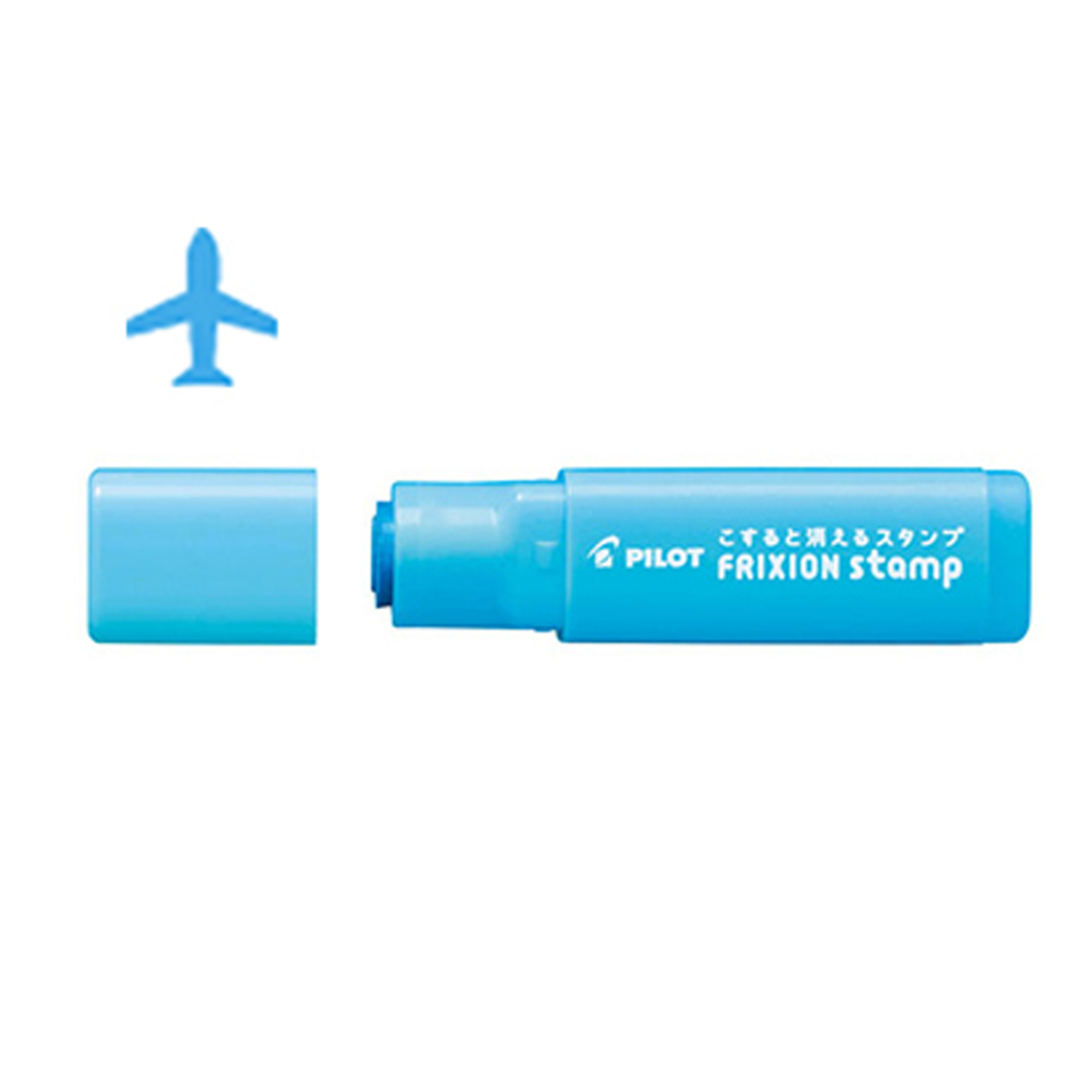 Frixion Stamp Light Blue Airplane