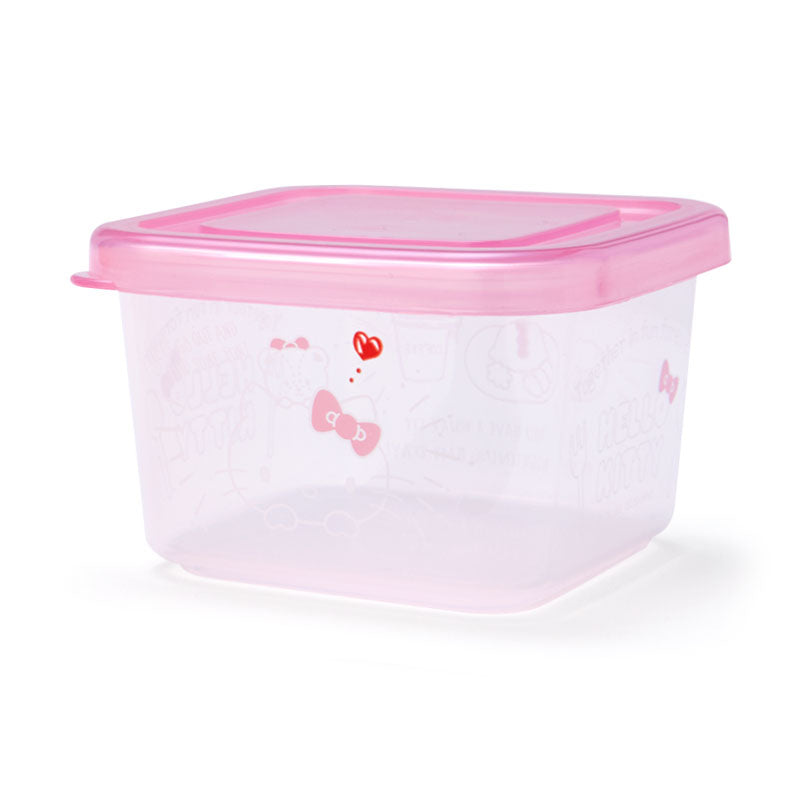 Microwavable Nested Container 4pcs Hello Kitty for ~ Super Buy