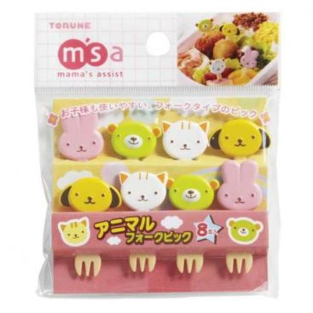 Cuppy Run-Run Bento Accessories Panda Picks & Forks - tokopie