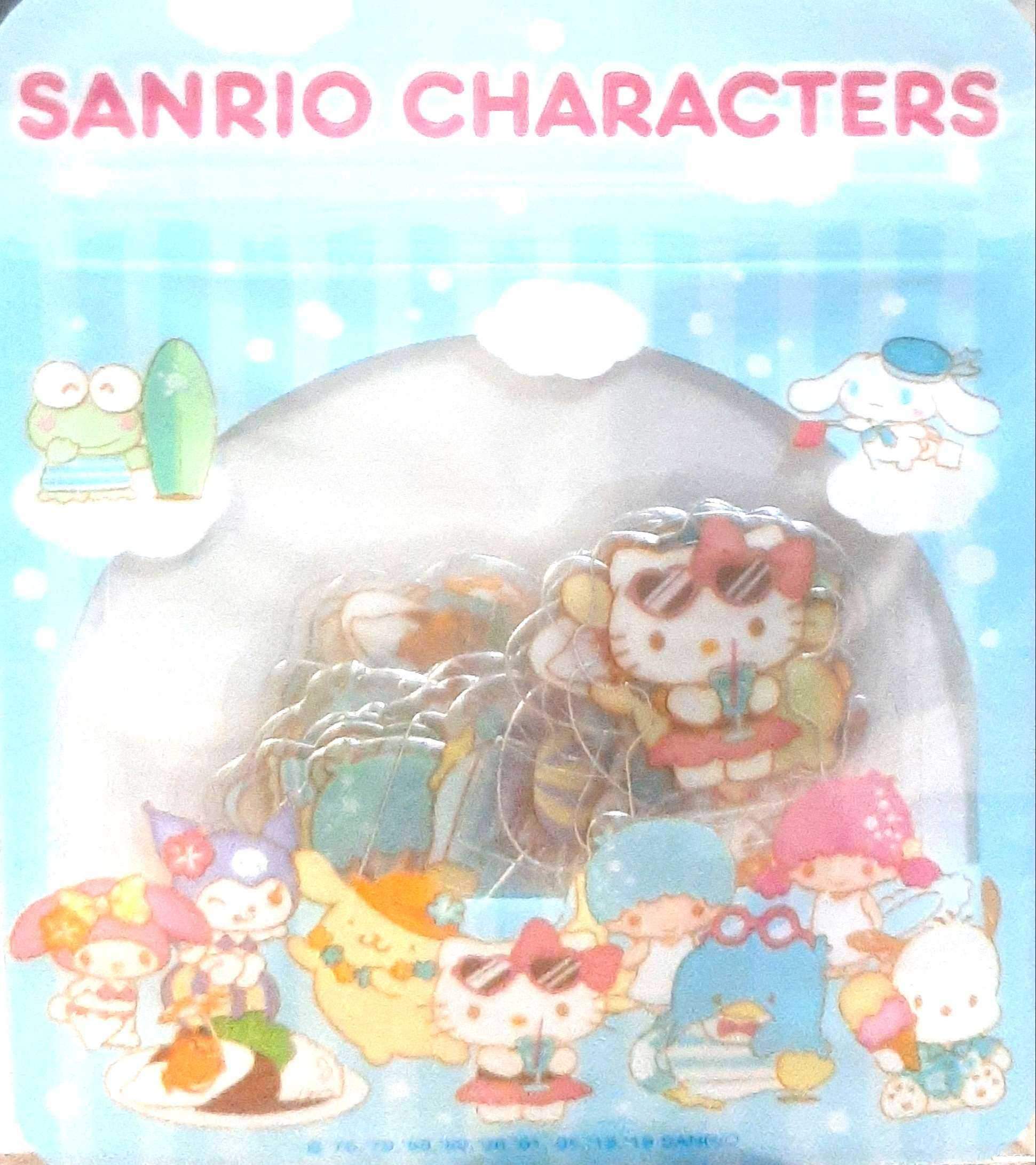 Flake Sticker Mini Box Sanrio Characters - tokopie