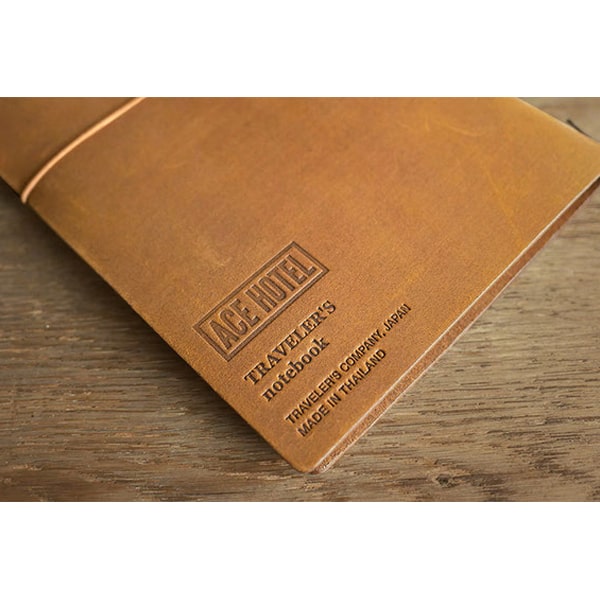 Traveler's Factory X Ace Hotel 2017 Notebook Regular Size Camel