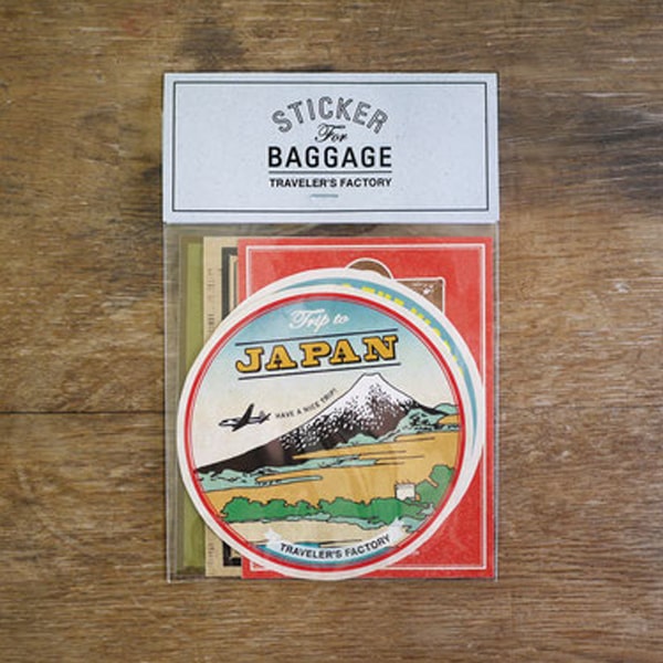 Traveler's Factory Baggage Sticker Narita Airport Edition