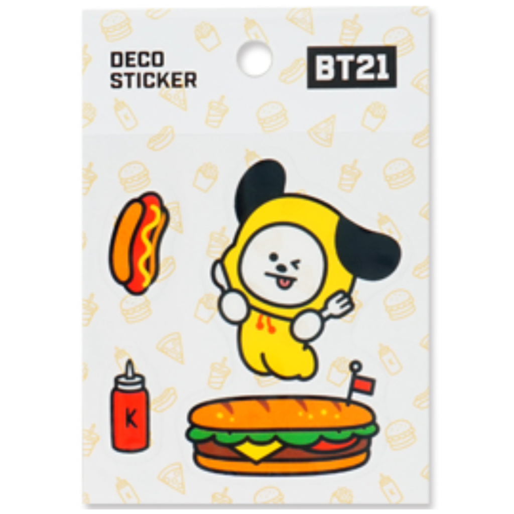 LINE FRIENDS BT21 Deco Sticker RJ - tokopie