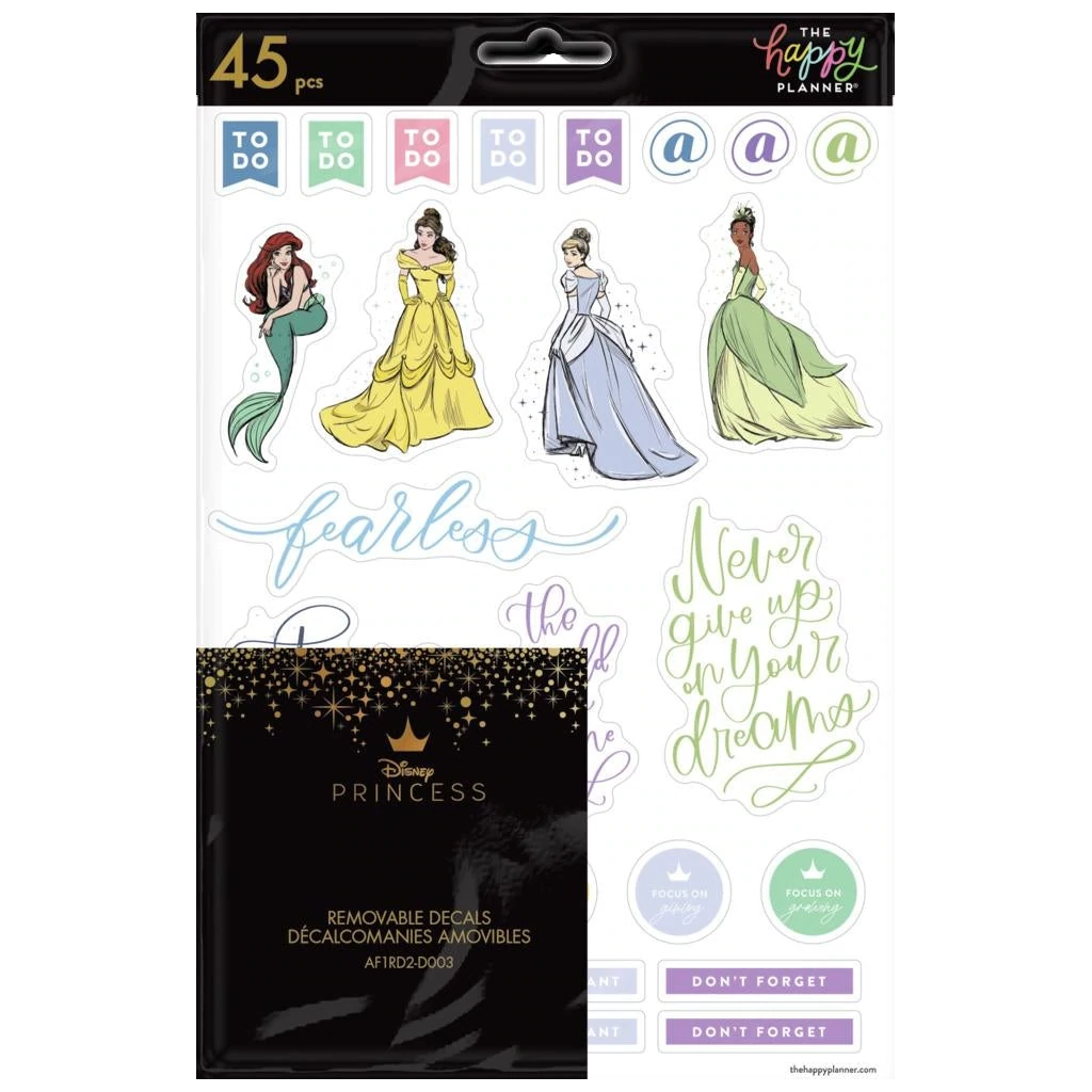 459pc Disney Princess Magic Happy Planner Sticker Pack