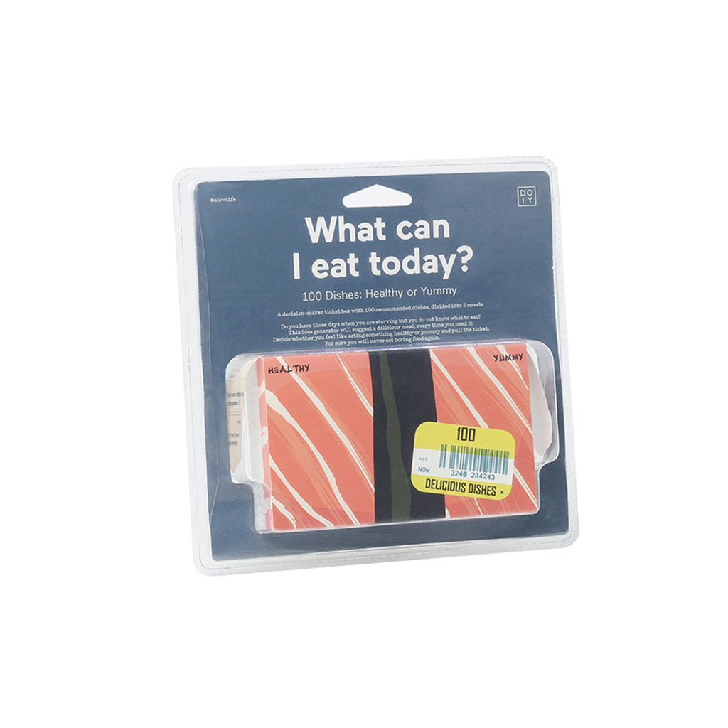 DOIY What Can I Eat Today? Activity Box Paper Game - tokopie