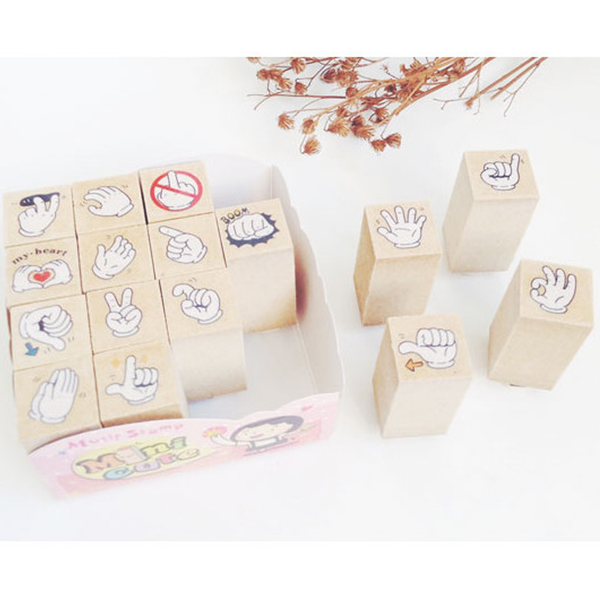 Micia Mini Cute Stamp Set - Taiwan Delicious - tokopie