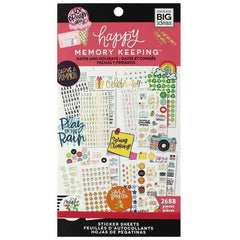 Happy Memory Keeping Sticker Value Pack - Dates & Holidays, 2688/Pkg