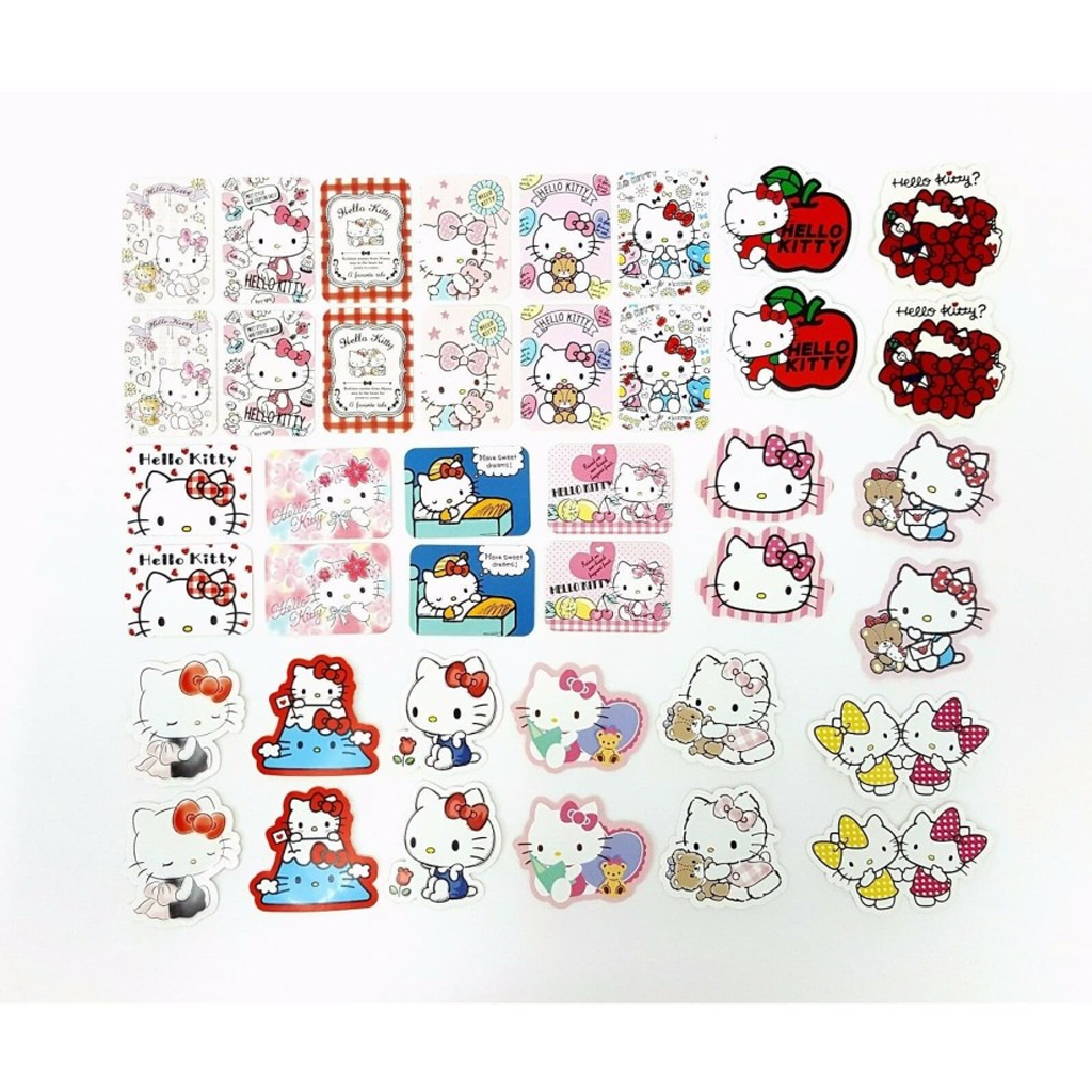 Sanrio Flake Sticker Seal Pack Hello Kitty