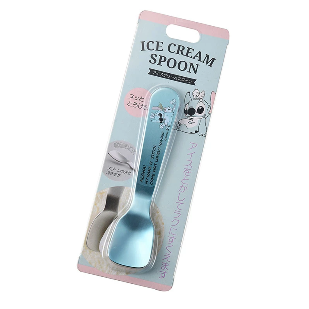 Ice Cream Heat Conduction Spoon Blue Made in Japan