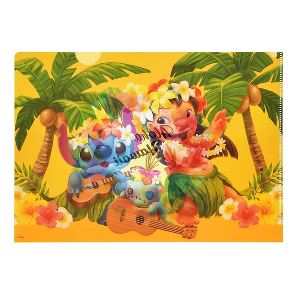 Disney Lilo And Stitch Clear File Set - tokopie