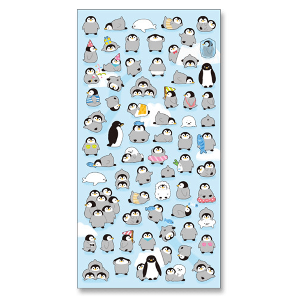 Mind Wave Sticker - PuchiPuchi Penguin