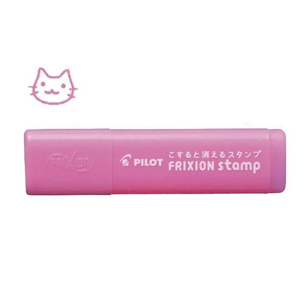 Frixion Stamp Pink Cat