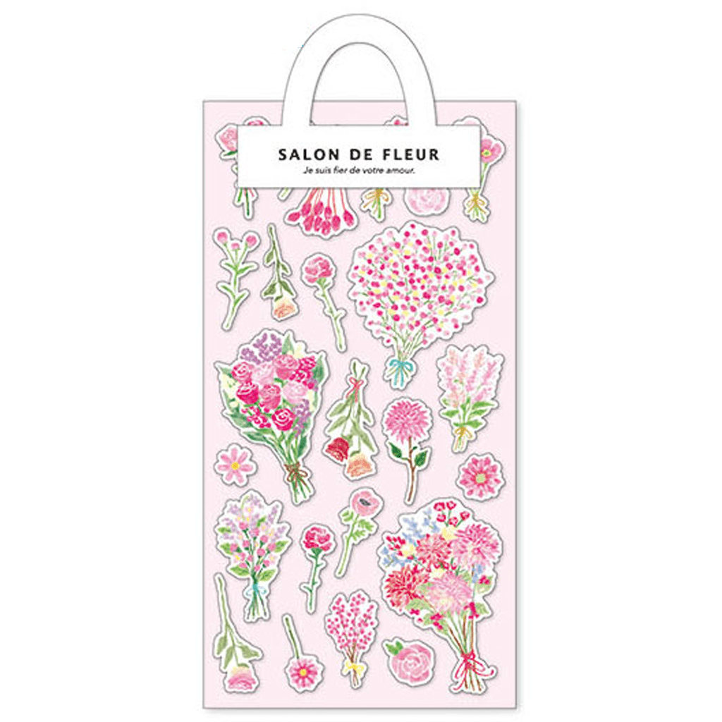 Mind Wave Salon De Fleur Sticker - Pink Flower