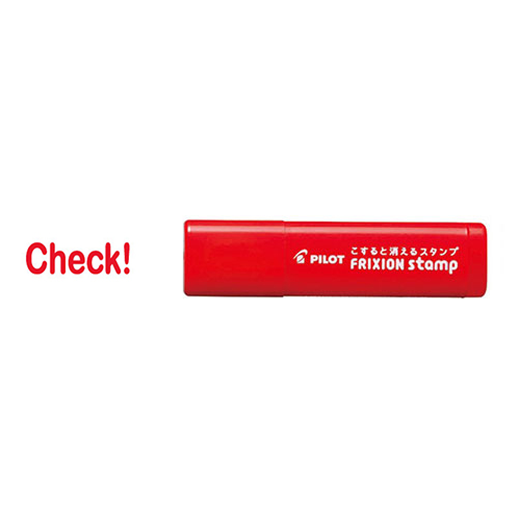 Frixion Stamp Red Check