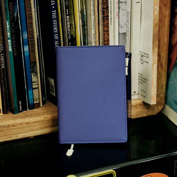 Hobonichi A6 Cover BS Lite Blue Colored