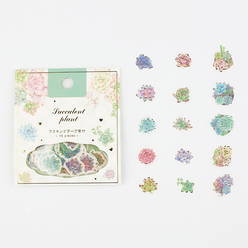 Succulent Plant Sticker