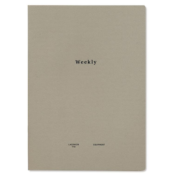  Laconic Style Notebook - A5 - Monthly