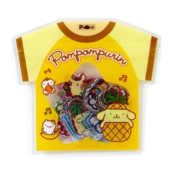 Sanrio Pompompurin Hawaii Flake Sticker